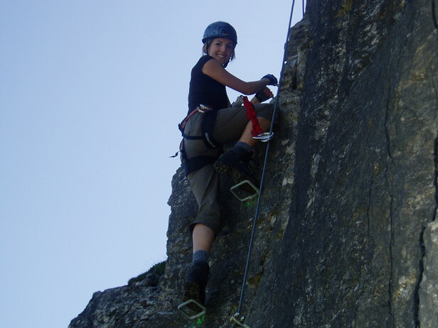 Klettersteig Gerloswand Klettersteig Gerloswand